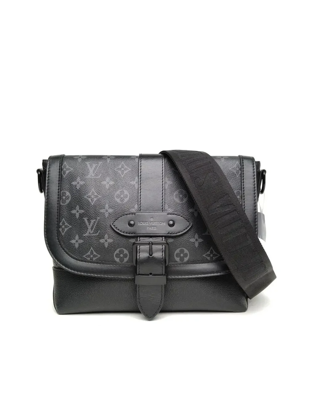 Louis Vuitton Black Pvc Chip Saumur #360151L23B